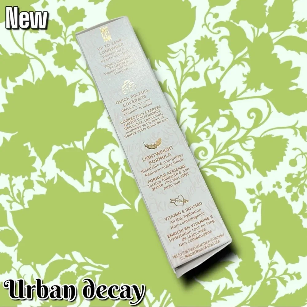 New NIB Urban Decay Quickie 24HR Full-Coverage Waterproof Concealer - 90NN
